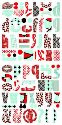 Luxe Designs - Cocktail Dress 12x24 Alpha Die Cuts  (pack of 5)